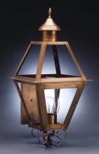 Northeast Lantern 1011-DB-CIM-CSG - Wall Dark Brass Medium Base Socket With Chimney Clear Seedy Glass