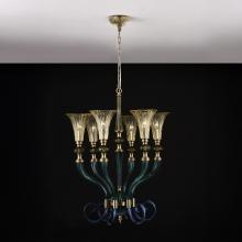 Kalco Allegri 043670-044-GLMULTI - TINTA 6 LIGHT CHANDELIER