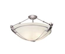 Kalco 4844PS/VIC - Grande 24 Inch Semi Flush Mount