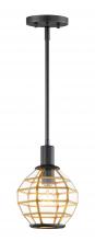 Maxim 11541BKBUB - Heirloom-Mini Pendant