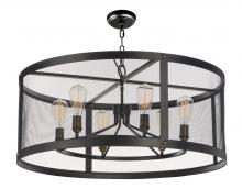 Maxim 20114BKNAB - Palladium-Chandelier