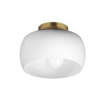 Maxim 26149WTNAB - Glazed-Flush Mount
