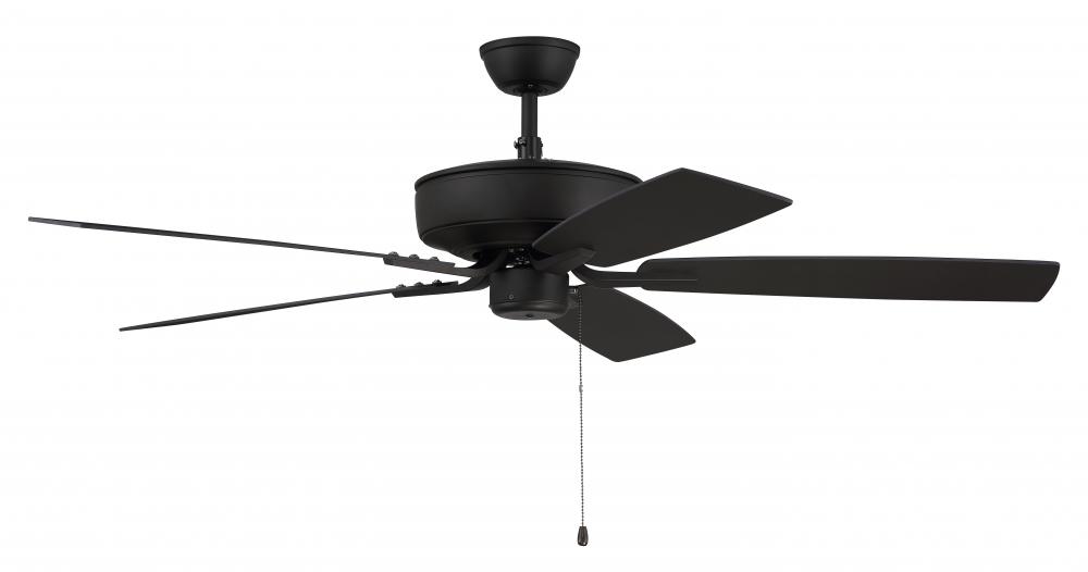 Pro Plus 52" 5-Blade Ceiling Fan in Espresso w/ Espresso/Walnut Blades