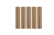 Craftmade 529-SC3-SB - Set of 4 Satin Brass Candle Covers for 52936-FB or 52975-FB(fixture not included)