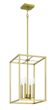 Craftmade 60635-SB - Signature Foyer 4 Light 18" Foyer in Satin Brass