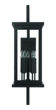 Craftmade ZA8030-TB - Jordan 38" 4 Light Outdoor Wall Lantern in Textured Black