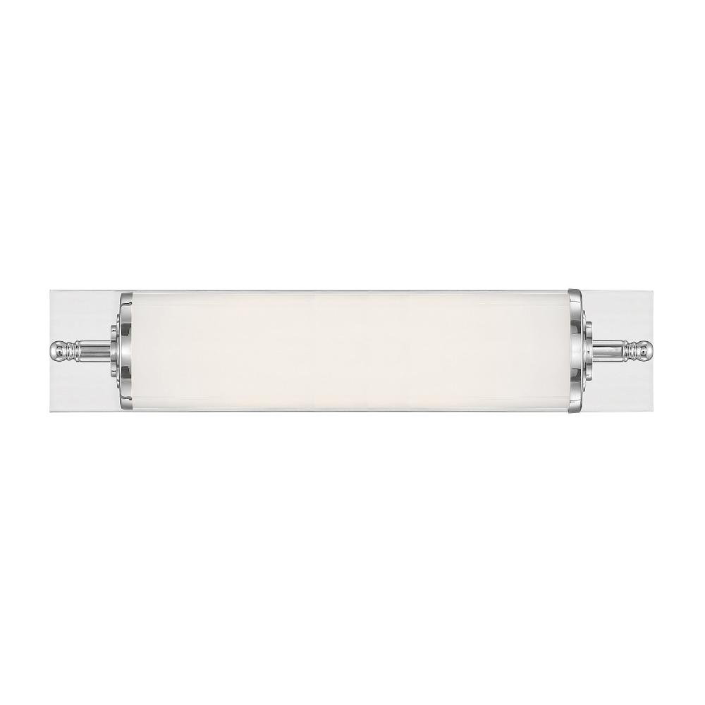 Foster 1 Light LED Polished Chrome Bathroom Vanity