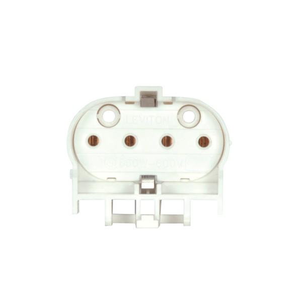 Shunted Horizontal Snap-In Mounting for Electronic Ballasts Bottom Push-In Wiring 660W-600V