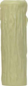 Edison Base Oversize Resin Full Drip; Ivory Finish; 1-1/4" Inside Diameter; 2" Outside