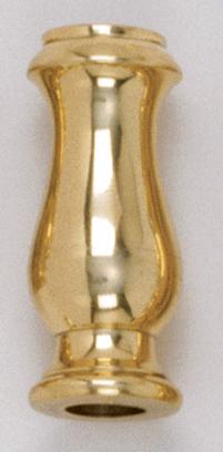 Solid Brass Neck And Spindle; Burnished And Lacquered; 7/8" x 2"; 1/8 Slip
