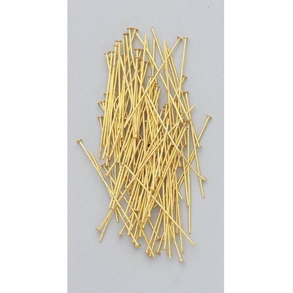 1-1/2" Brass Pins; 250/Bag