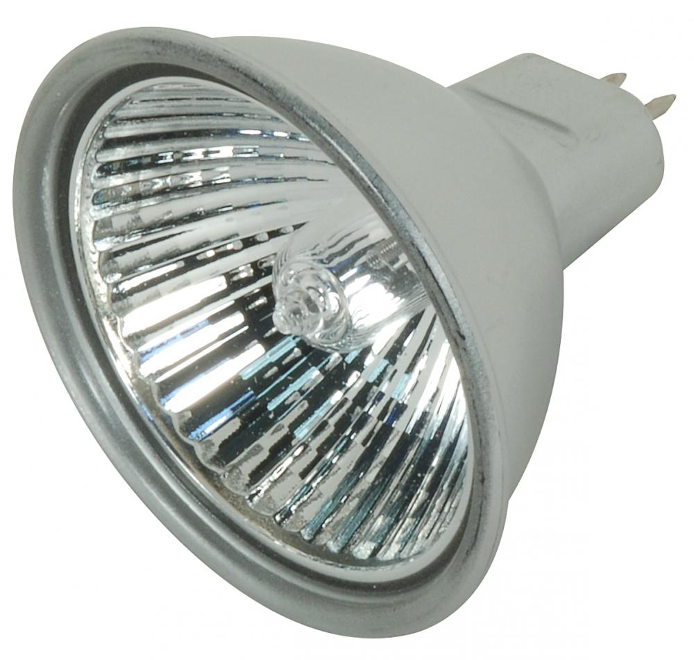 20 Watt; Halogen; MR16; BAB; 3000 Average rated hours; Miniature 2 Pin Round base; 12 Volt