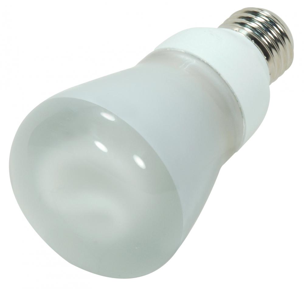 13 Watt; R20 Compact Fluorescent; 2700K; 82 CRI; Medium base; 120 Volt