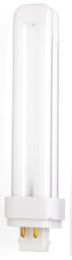 26 Watt; pin-based Compact Fluorescent; 3000K; 82 CRI; G24Q-3 (4-Pin) base