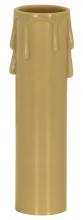 Satco Products Inc. 90/1249 - Plastic Drip Candle Cover; Antique Plastic Drip; 1-3/16" Inside Diameter; 1-1/4" Outside