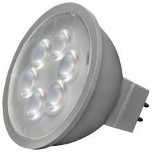 Satco Products Inc. S11390 - 4.5 Watt MR16 LED; Silver Finish; 5000K; GU5.3 Base; 360 Lumens; 12 Volt