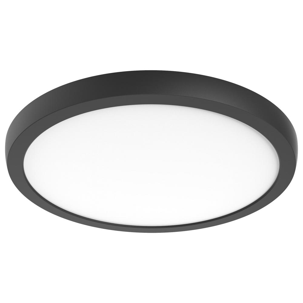 Blink Pro Plus; 29.5 Watt; 15 in.; Surface Mount LED; CCT Selectable; 90 CRI; Black Finish; 120/277