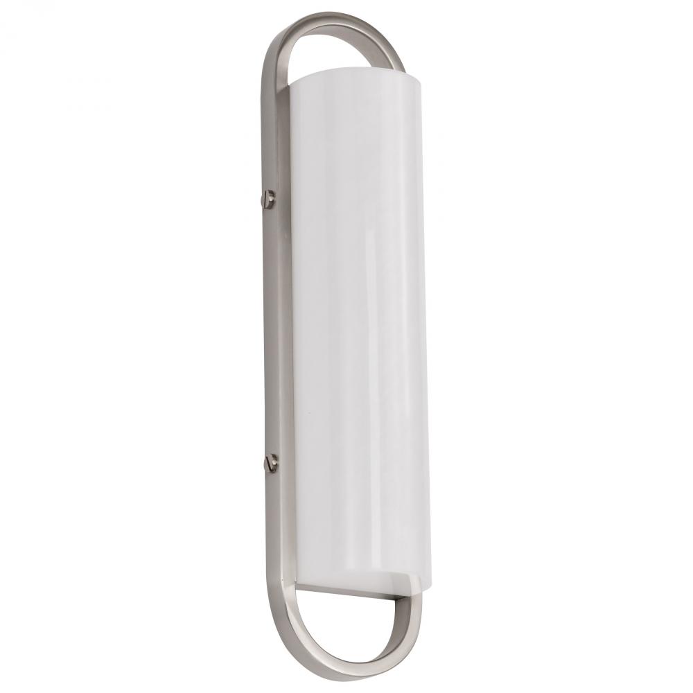 Velano; 16 Inch LED Vanity; Brushed Nickel Finish