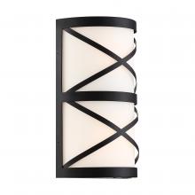 Nuvo 60/6840 - Sylph - 2 Light Vanity - with Satin White Glass - Aged Bronze Finish